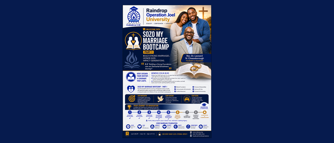 SOZO My Marriage Bootcamp — Part 1