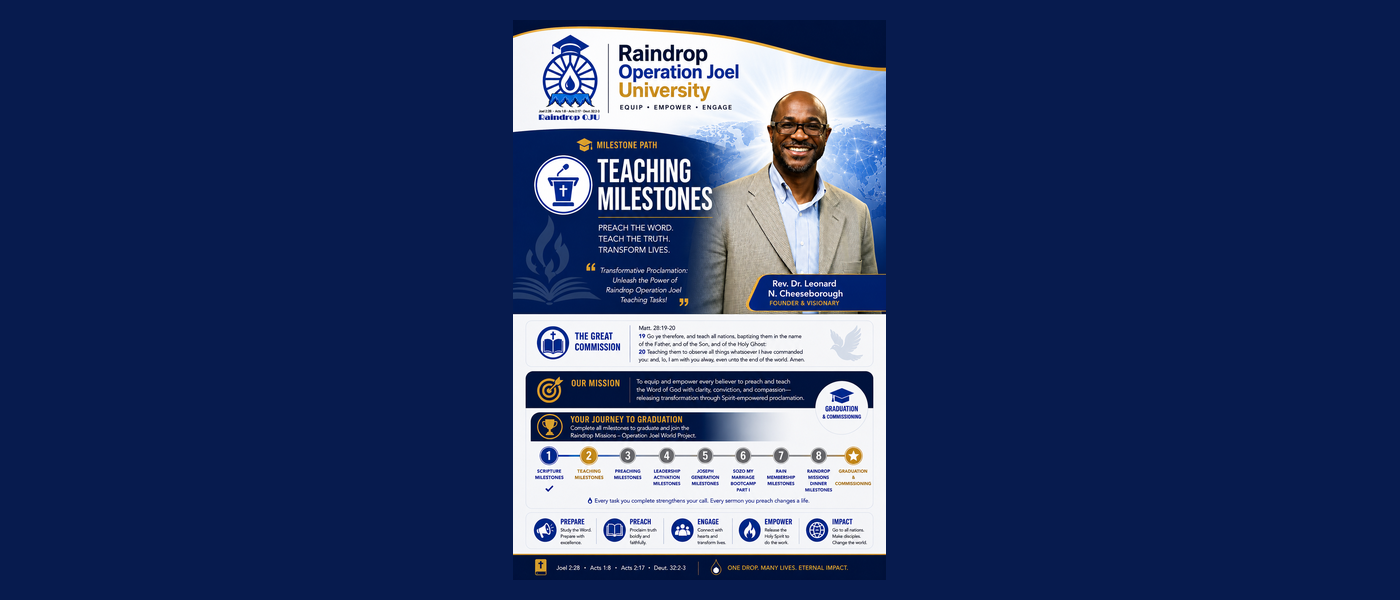 Teaching Milestones