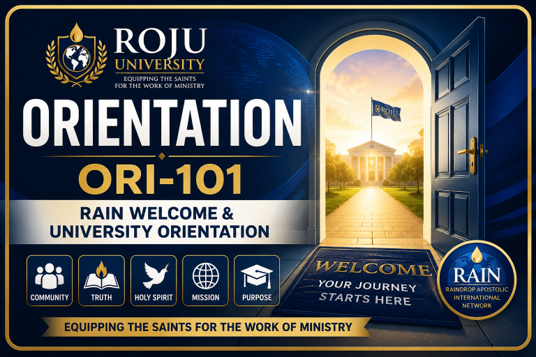 RAIN Welcome & University Orientation