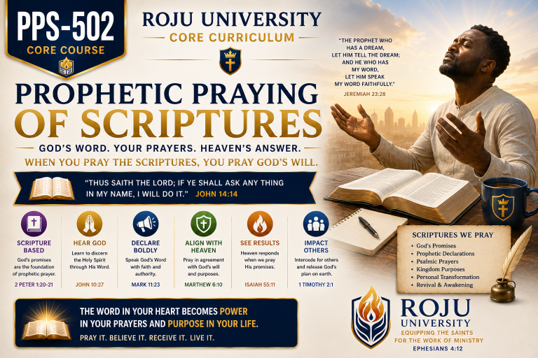 Prophetic Praying of Scriptures