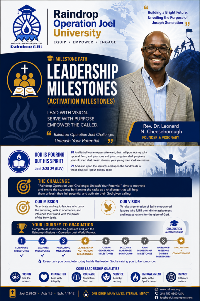 Leadership Milestones