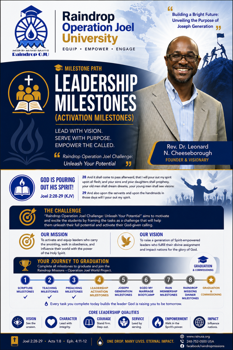 Leadership Milestones
