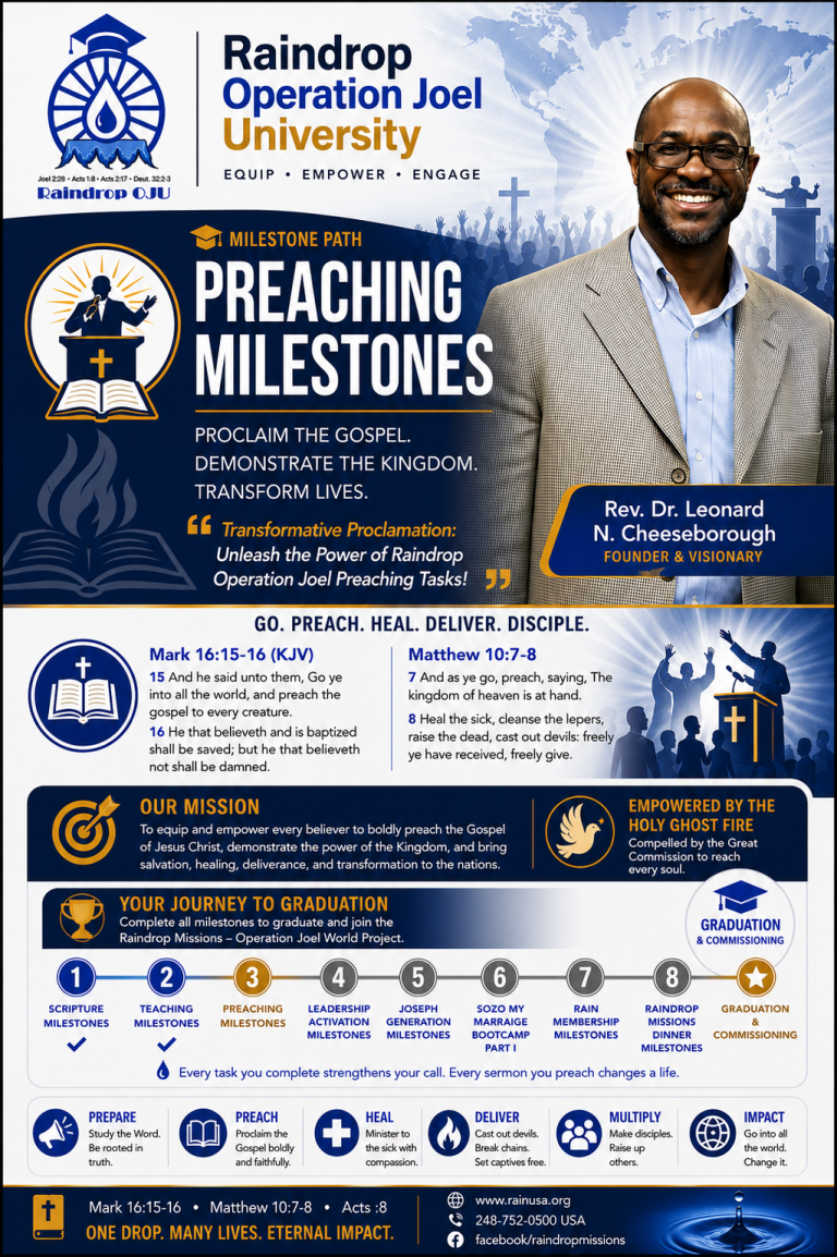 Preaching Milestones