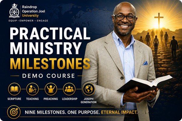 Practical Ministry Milestones — Demo Course