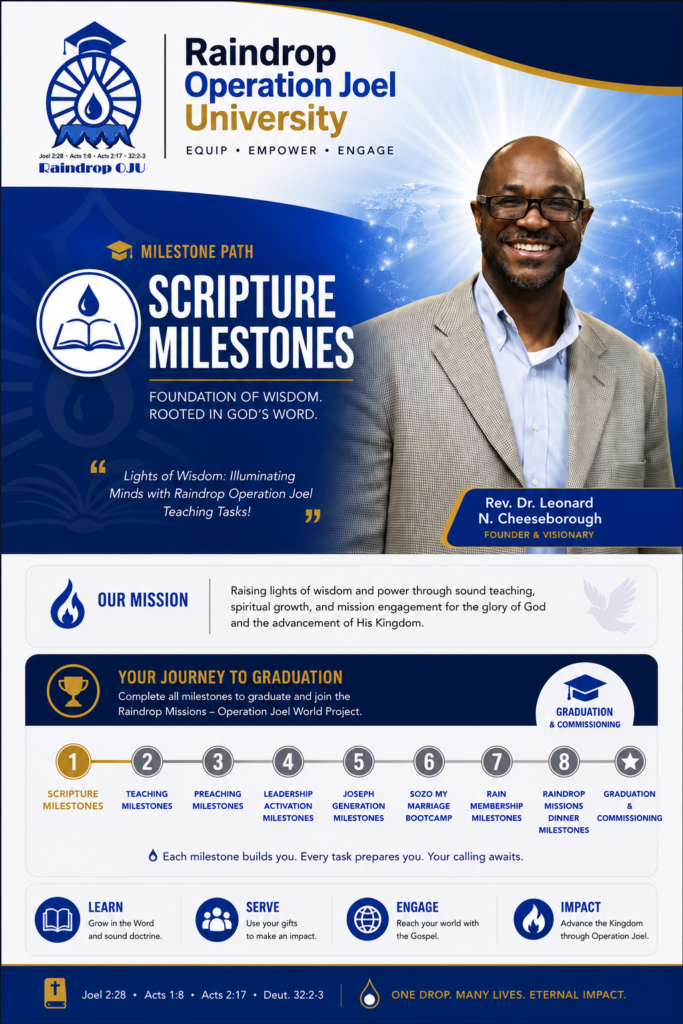 Scripture Milestones