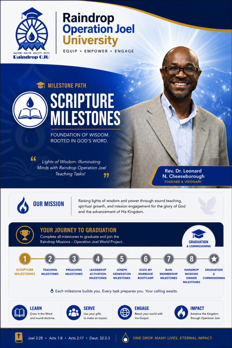 Scripture Milestones